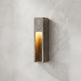 Lumen Zoey Travertine Wall Sconce