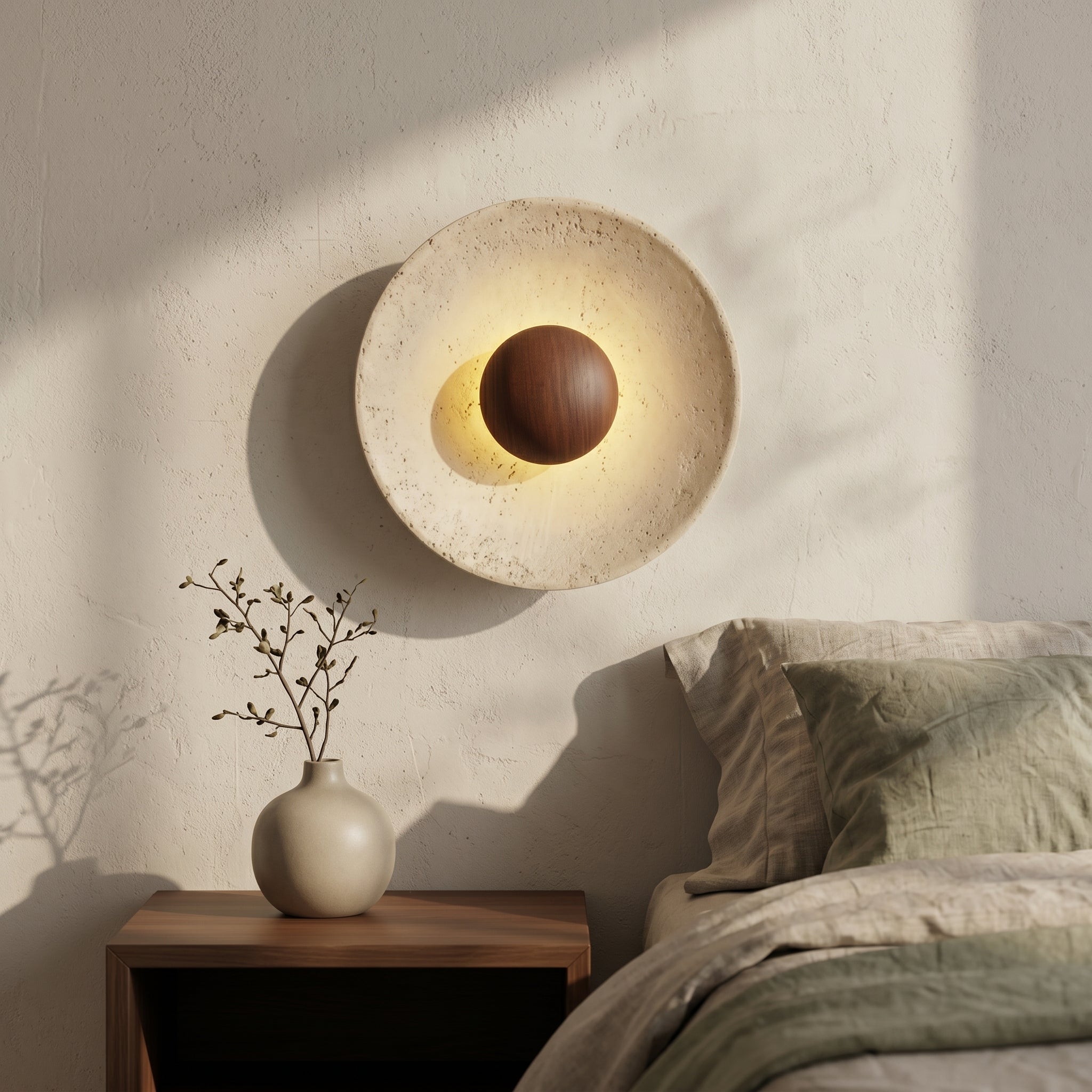 Lumen Heliara Halo Wall Light