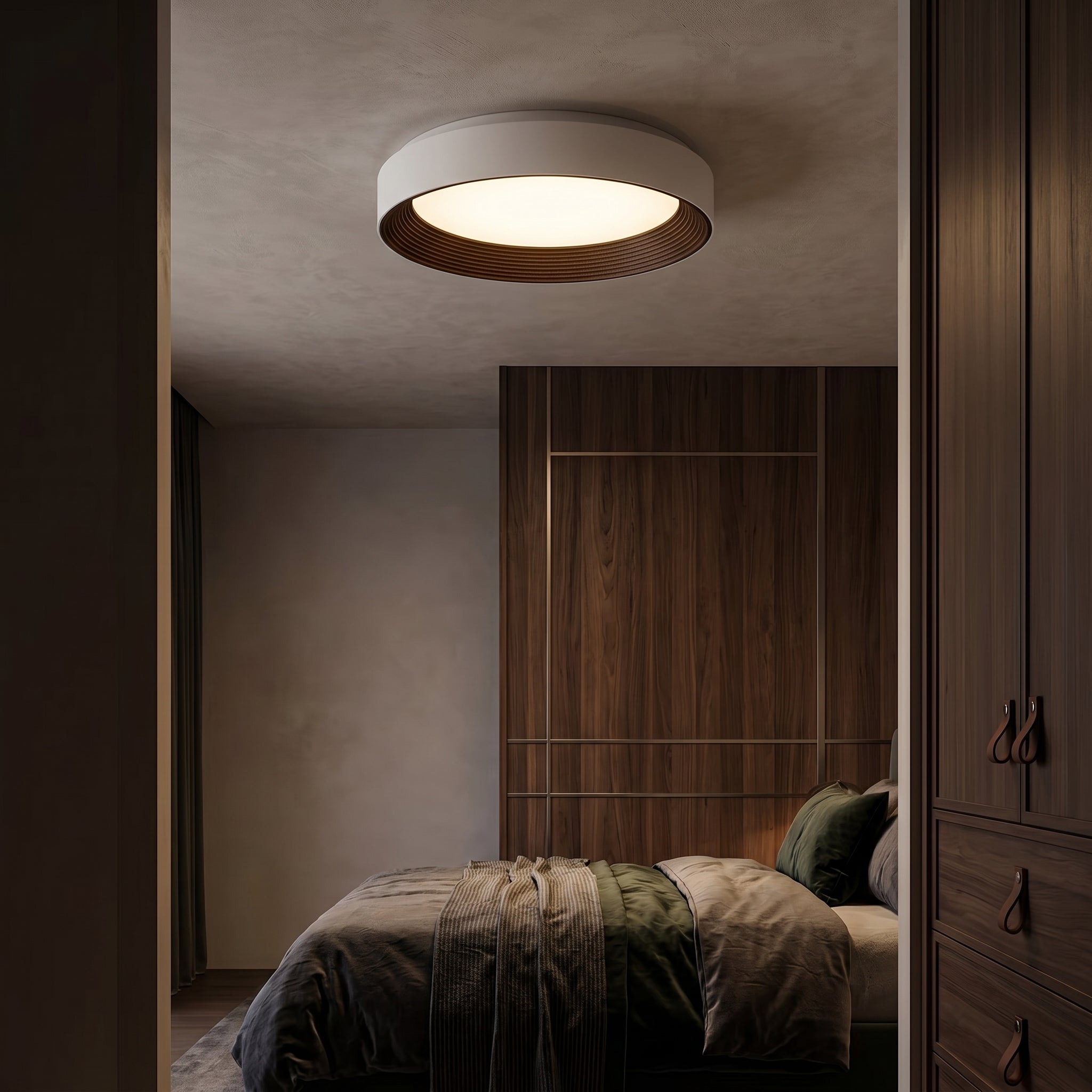 Lumen Remy Round Flush Mount