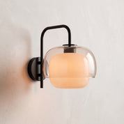 Lumen Tove Glass Shade Wall Sconce