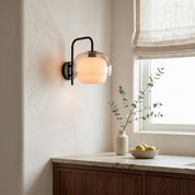 Lumen Tove Glass Shade Wall Sconce