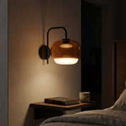 Lumen Tove Glass Shade Wall Sconce