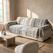 Drapée Tribal Pattern Sofa Throw