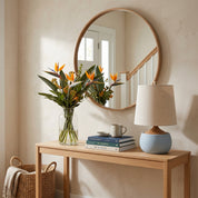 Lumen Thalyn Linen Cement Table Lamp