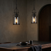 Lumen Morris Metal Glass Pendant