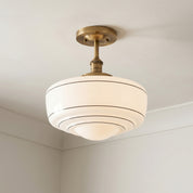 Lumen Talos Round Glass Ceiling Light