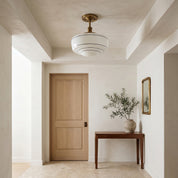 Lumen Talos Round Glass Ceiling Light