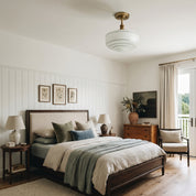 Lumen Talos Round Glass Ceiling Light