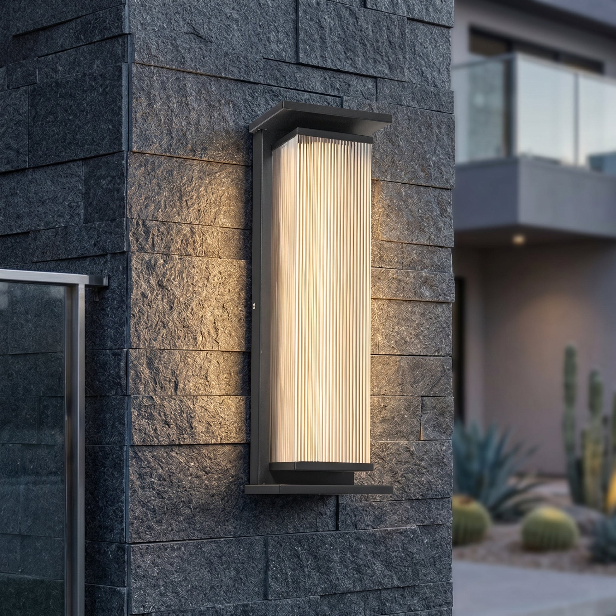 Lumen Solar Box Wall Lamp