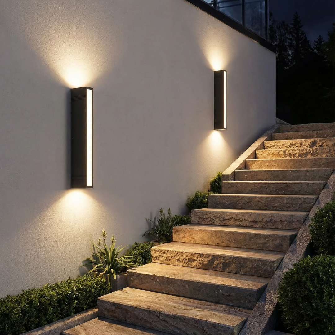 Lumen Cascade Outdoor Wall Light