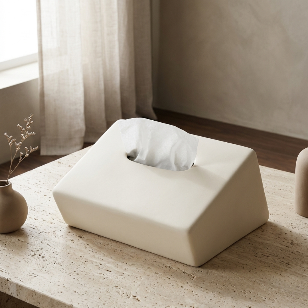 Atelier Geometric Tissue Box