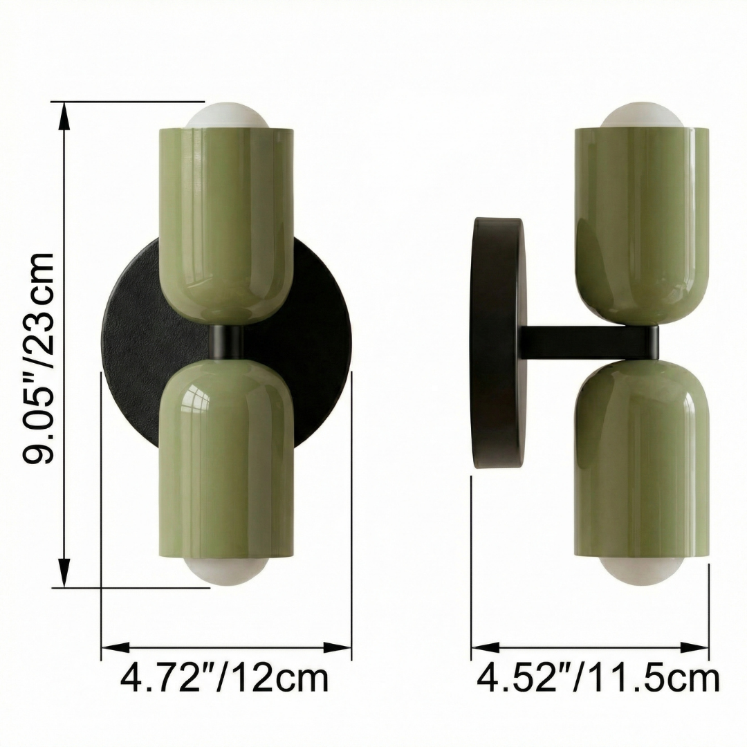 Lumen Vintage Double Wall Sconce