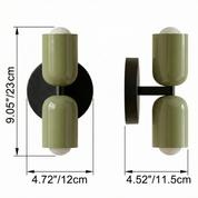 Lumen Vintage Double Wall Sconce