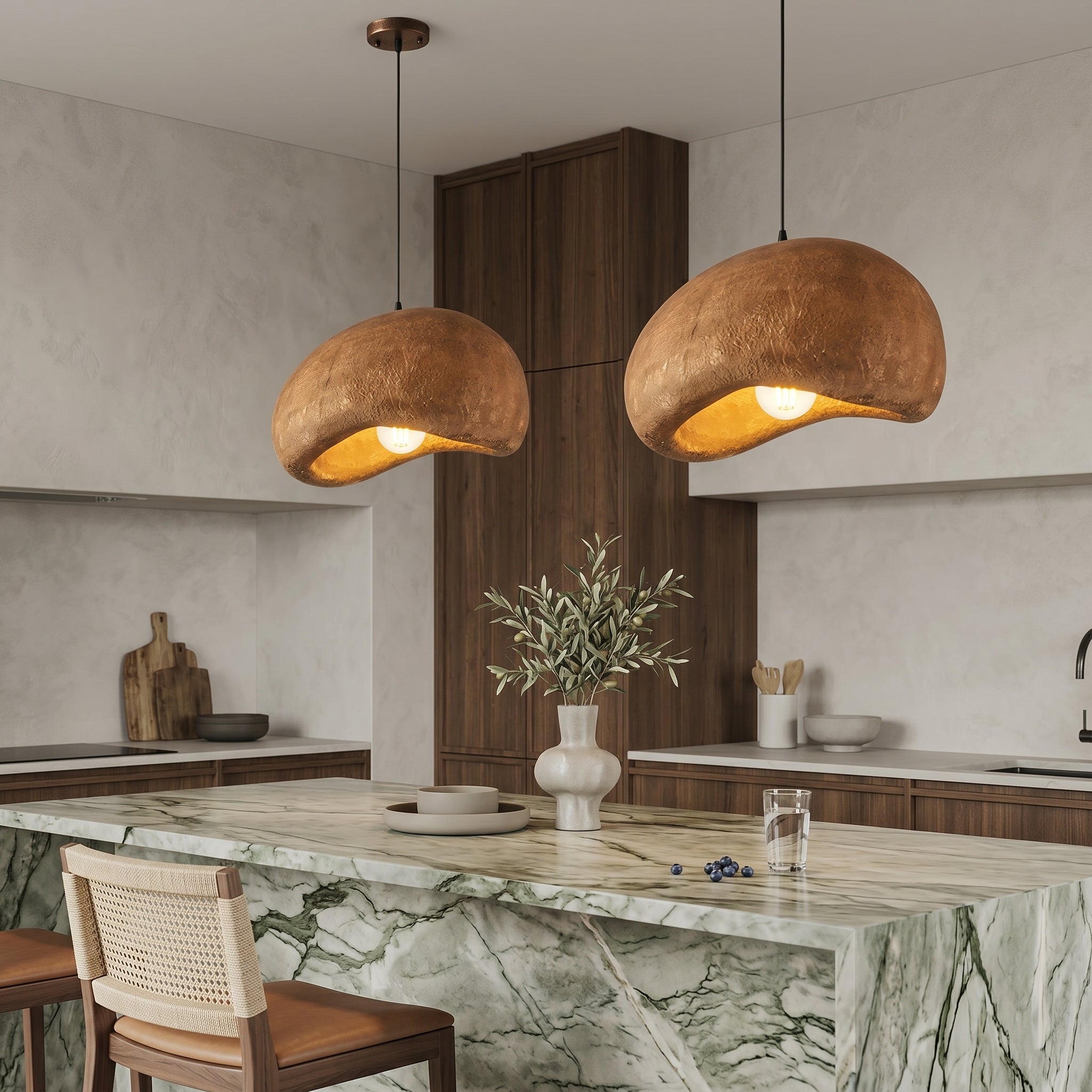 Lumen Nuage Wabi Sabi Ceiling Light