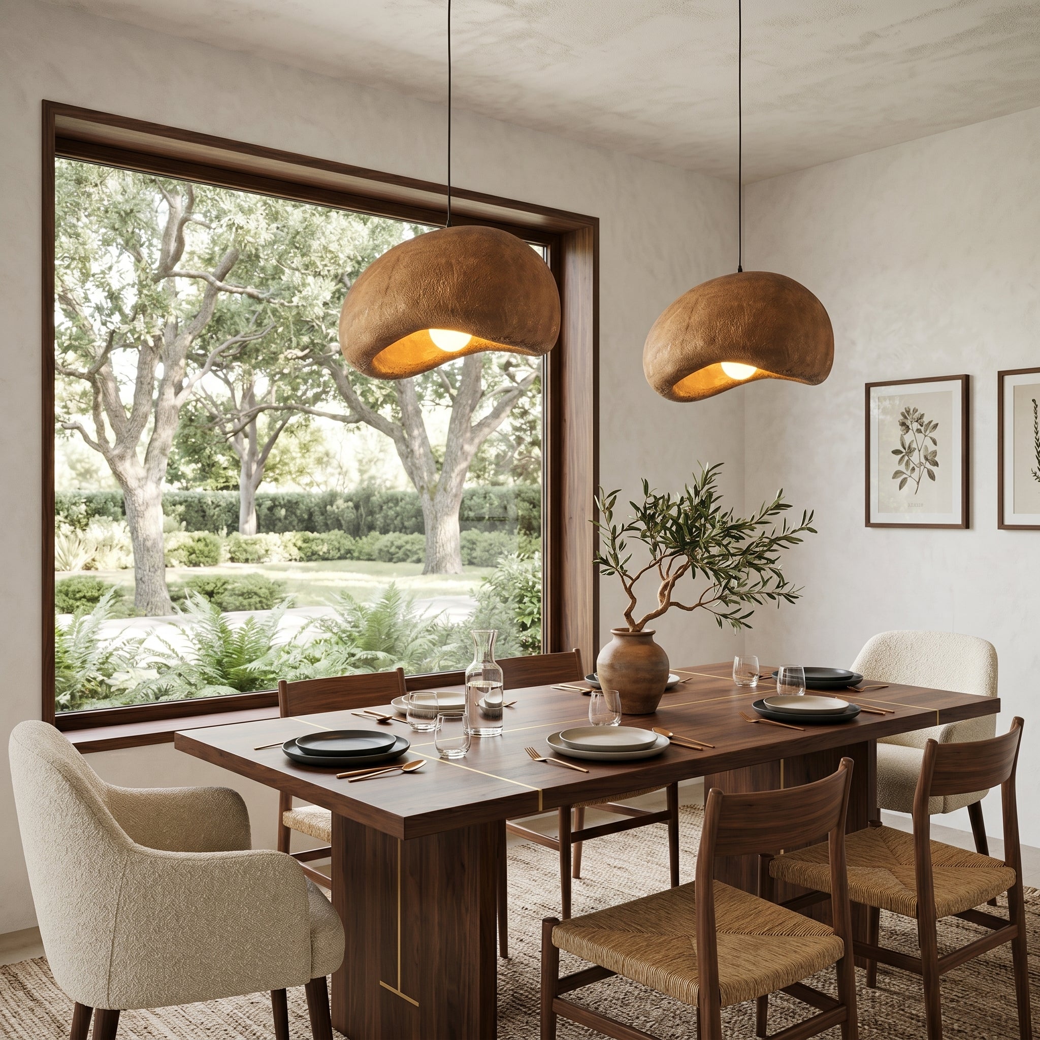 Lumen Nuage Wabi Sabi Ceiling Light