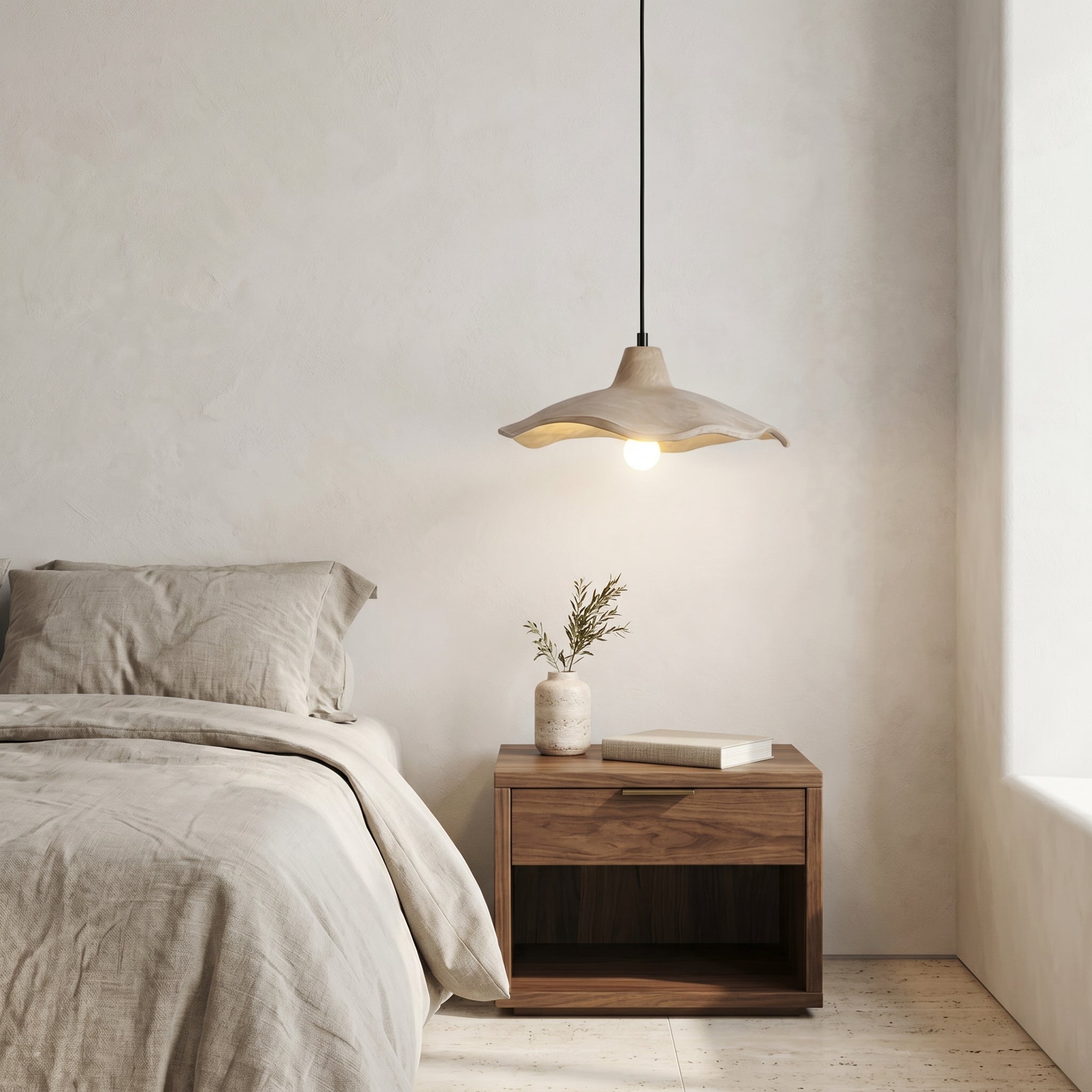 Lumen Wabi Sabi Cement Pendant