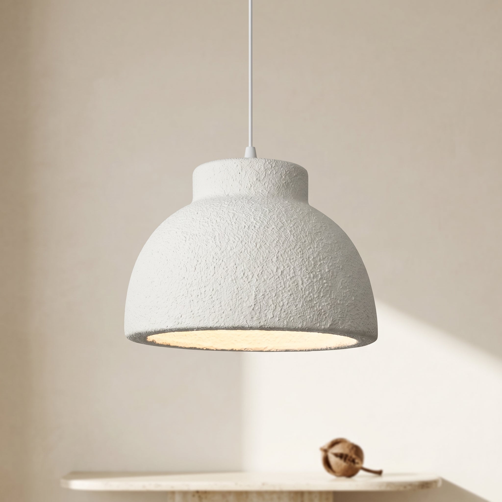 Lumen Minimalist Polystyrene Pendant