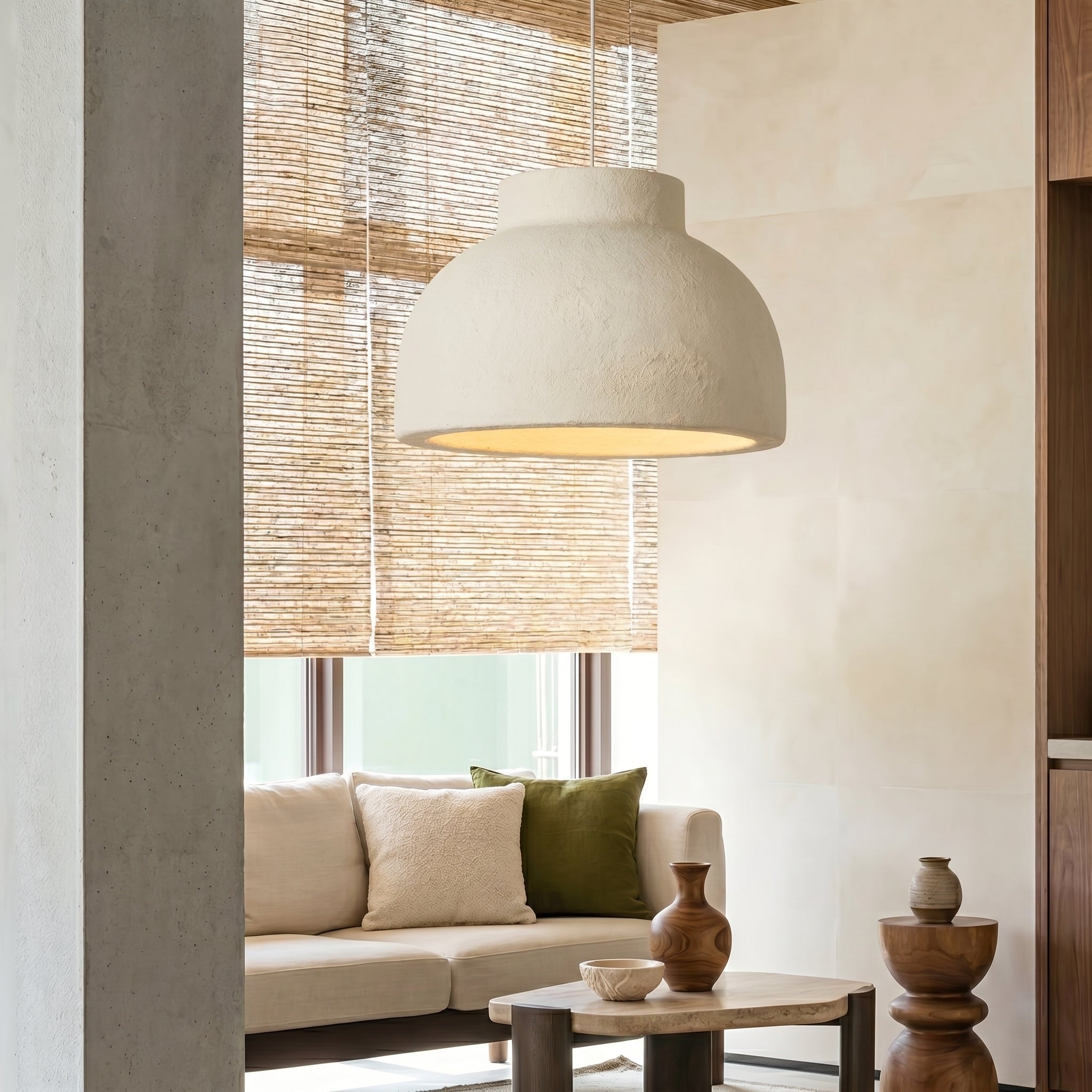 Lumen Minimalist Polystyrene Pendant