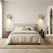 Lumen Travertine Stone Wall Sconce