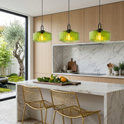 Lumen Retro Colored Glass Pendant