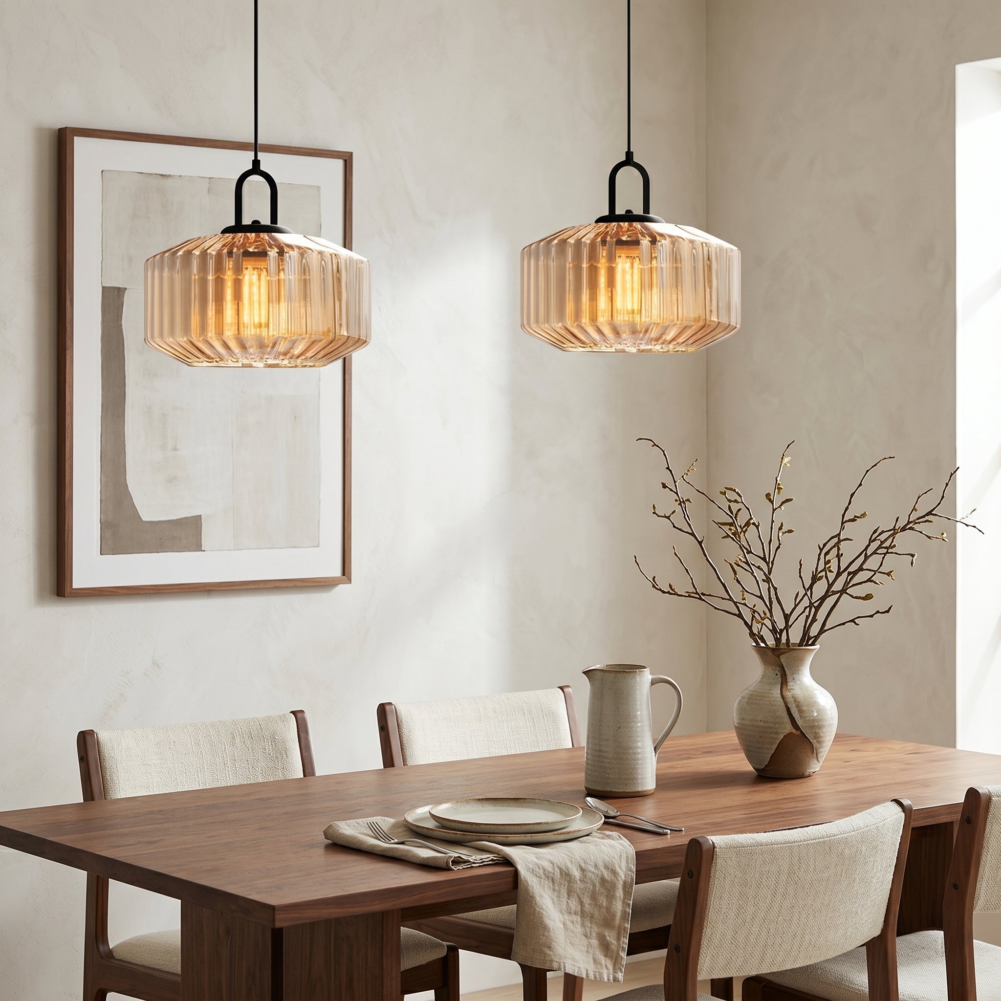 Lumen Retro Colored Glass Pendant