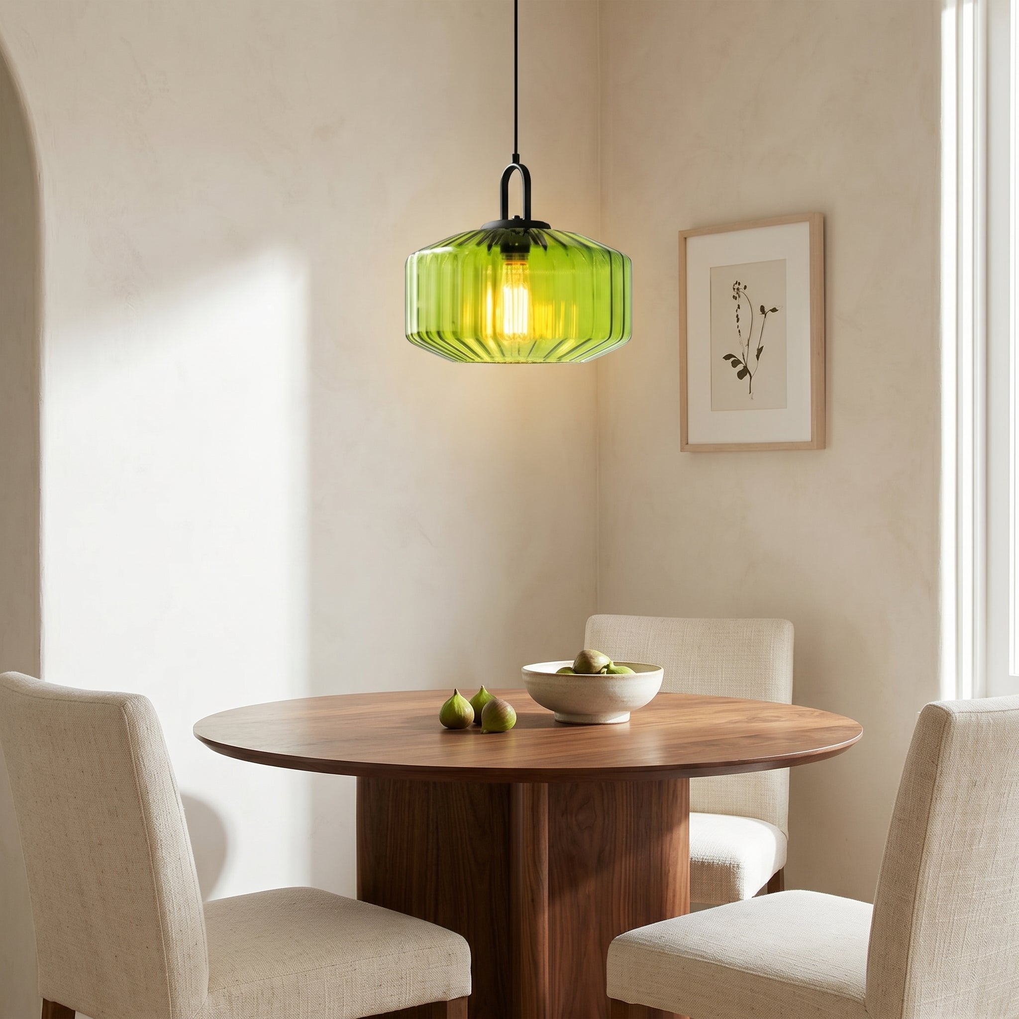 Lumen Retro Colored Glass Pendant