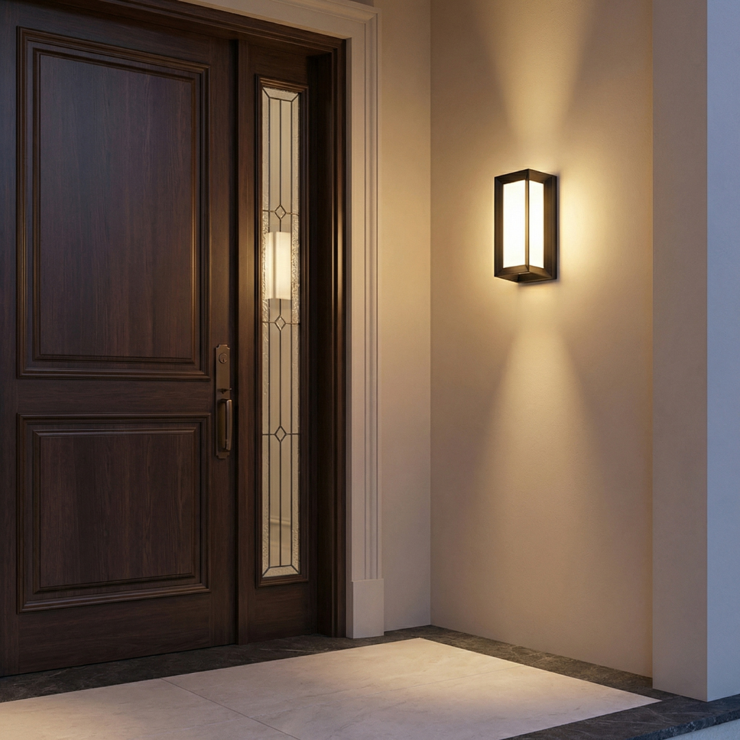 Lumen Outdoor Waterproof Motion Sensor Wall Light