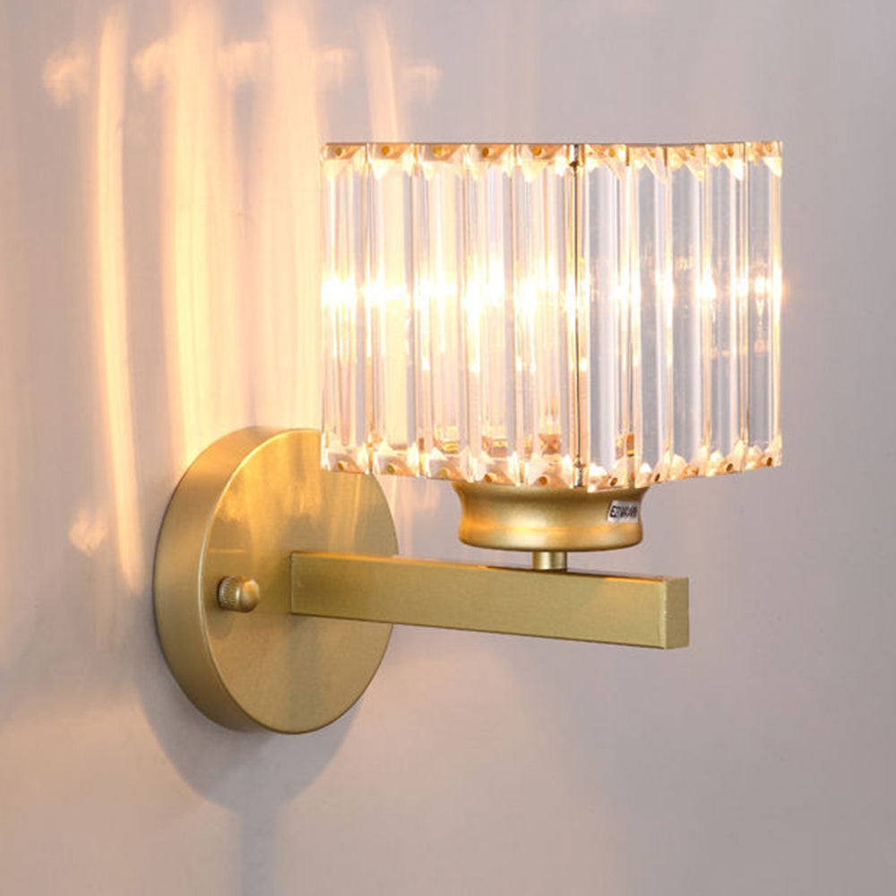 Lumen Crystal Hallway Wall Light