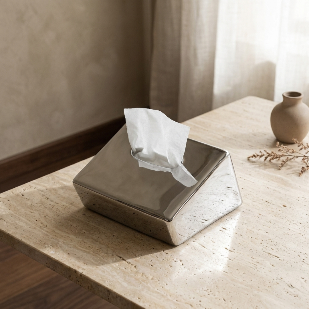 Atelier Geometric Tissue Box