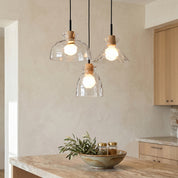 Lumen Nordic Clear Glass Pendant