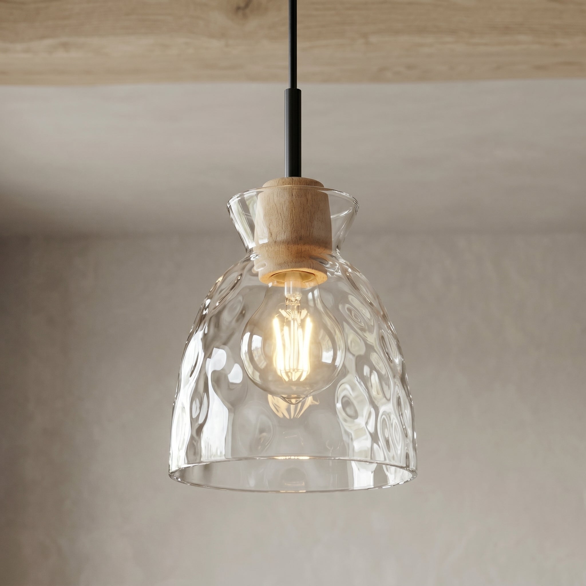 Lumen Nordic Clear Glass Pendant