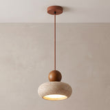 Lumen Natural Stone Wabi Pendant