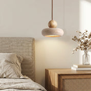 Lumen Natural Stone Wabi Pendant