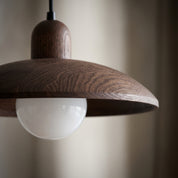 Lumen Wabi Sabi Walnut Pendant Light
