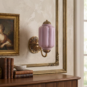 Lumen Eloise Milk Glass Wall Sconce