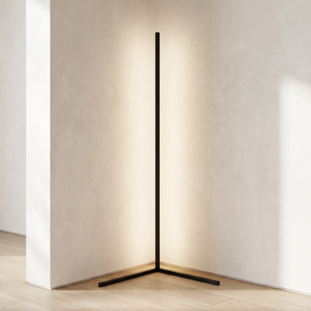 Lumen Corner LED Floor Lamp