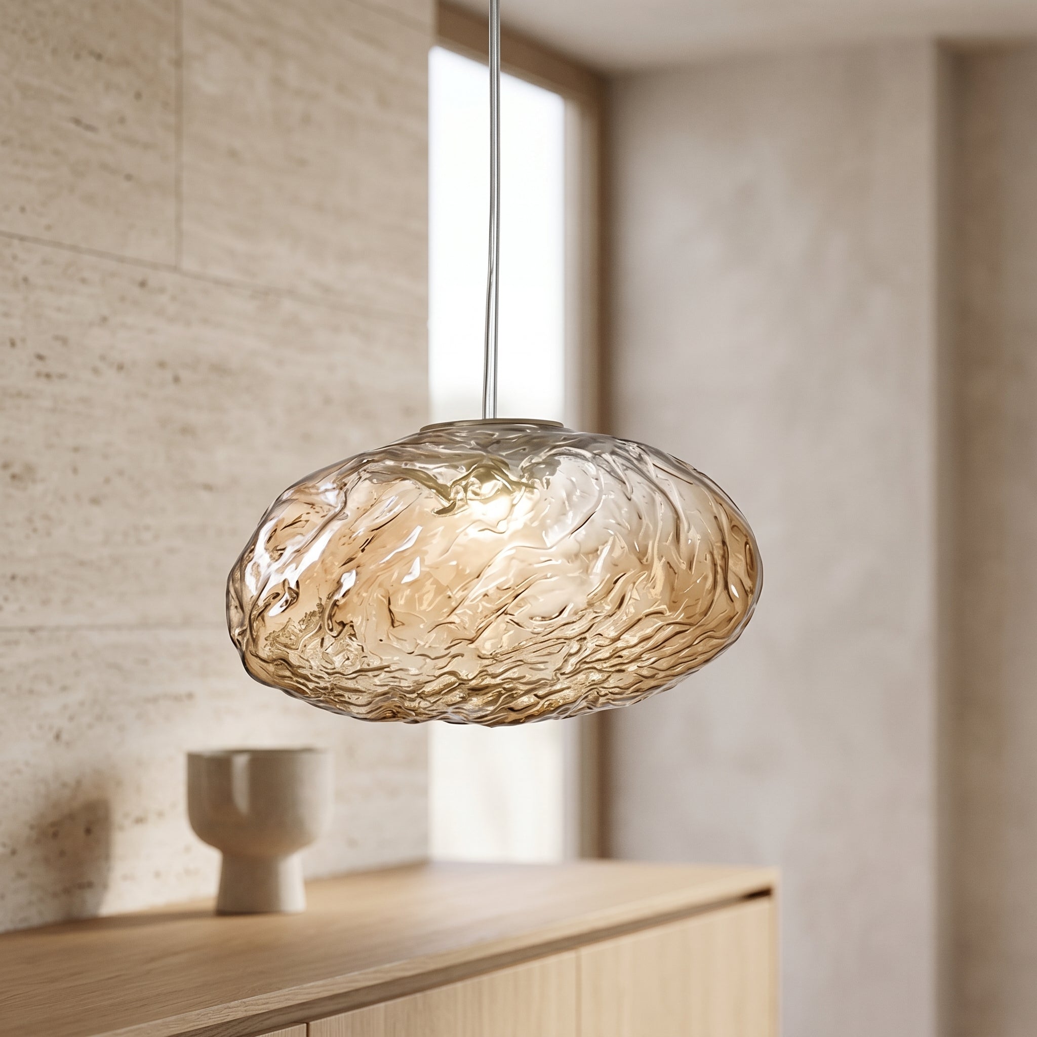 Lumen Fiberglass Cloud Pendant