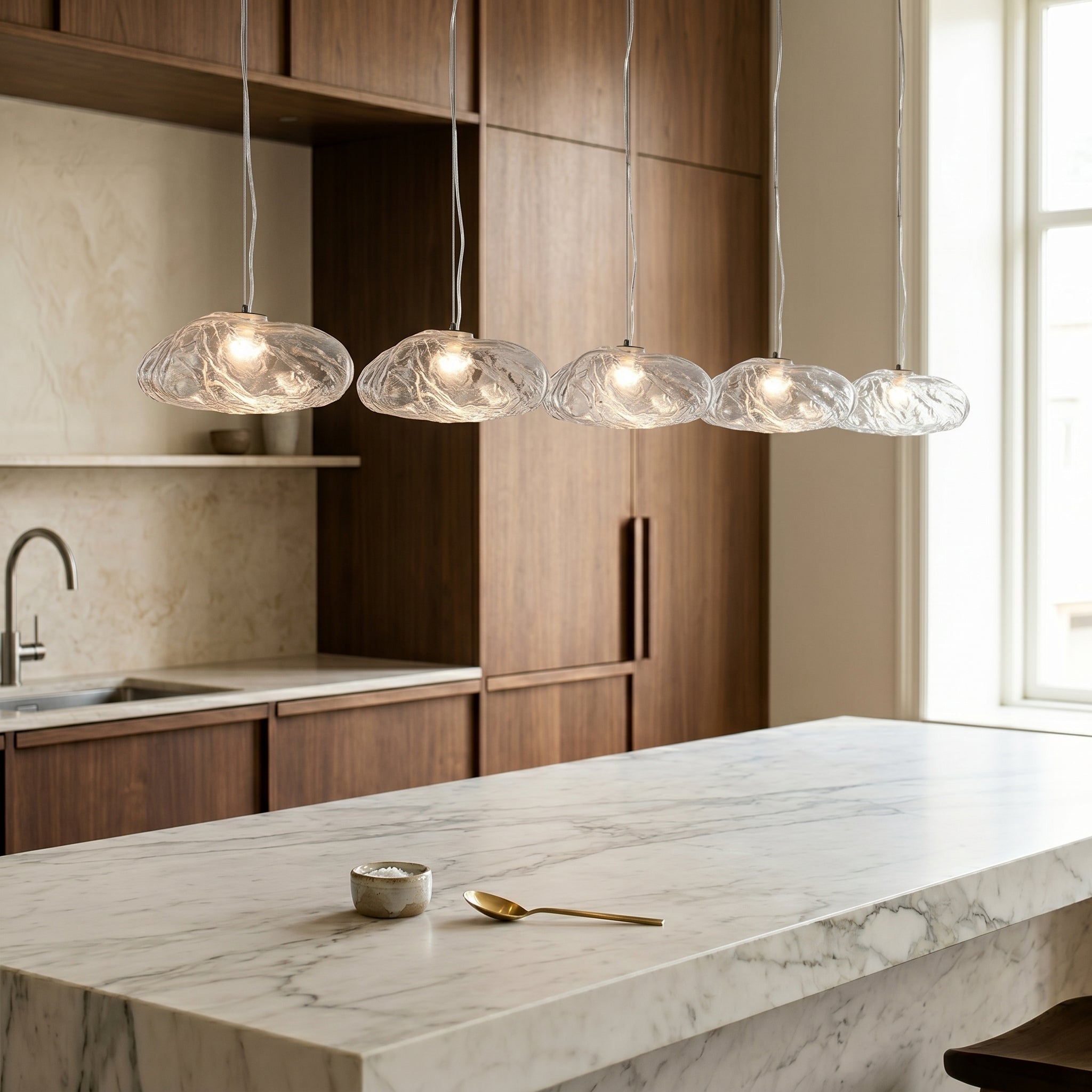 Lumen Fiberglass Cloud Pendant