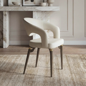 Atelier Faux Leather Dining Chair Set