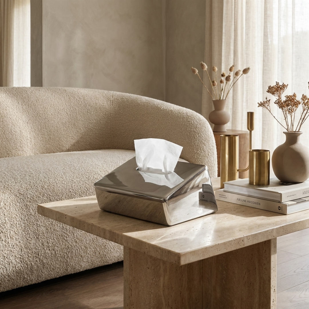 Atelier Geometric Tissue Box
