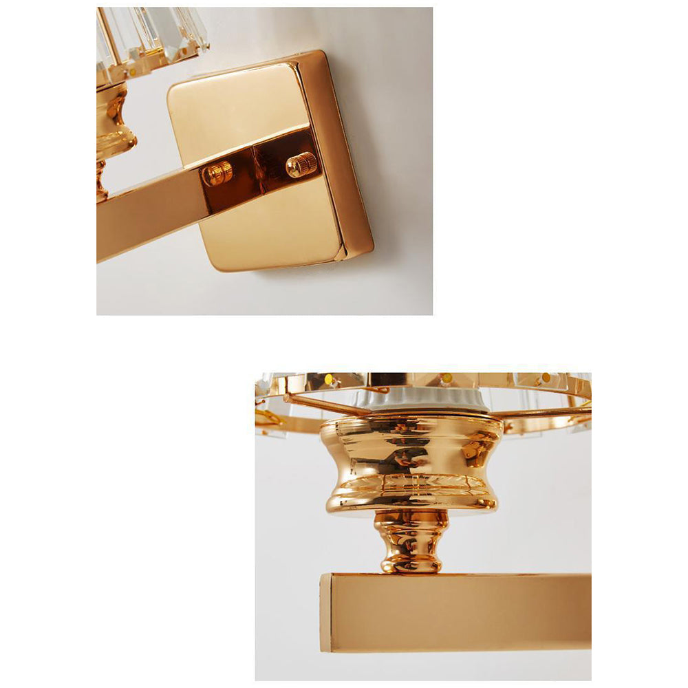 Lumen Crystal Hallway Wall Light
