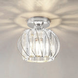 Lumen Black Luxury Glass Ceiling Light
