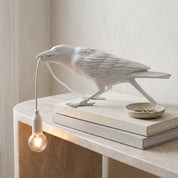 Lumen Raven Resin Table Lamp