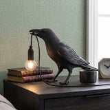 Lumen Raven Resin Table Lamp
