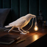 Lumen Raven Resin Table Lamp