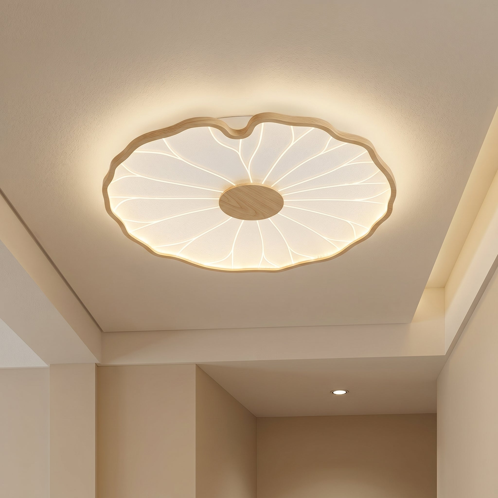 Lumen Lotus Leaf Ceiling Lamp