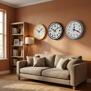 Lumen Doodle Time Wall Clock