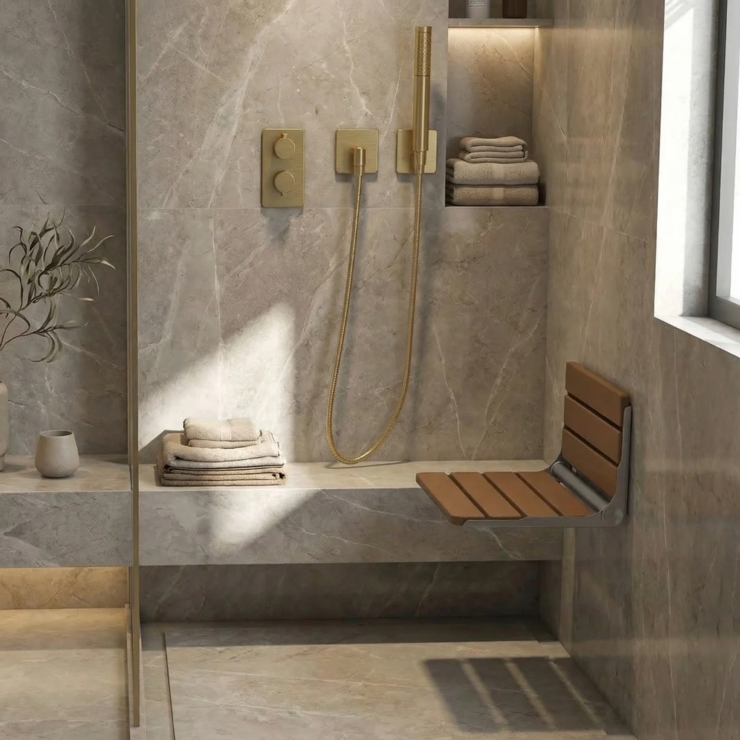 Atelier Folding Shower Seat