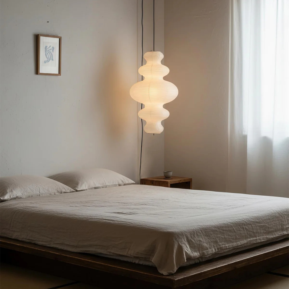 Lumen Akari Juni Rice Paper Pendant Light