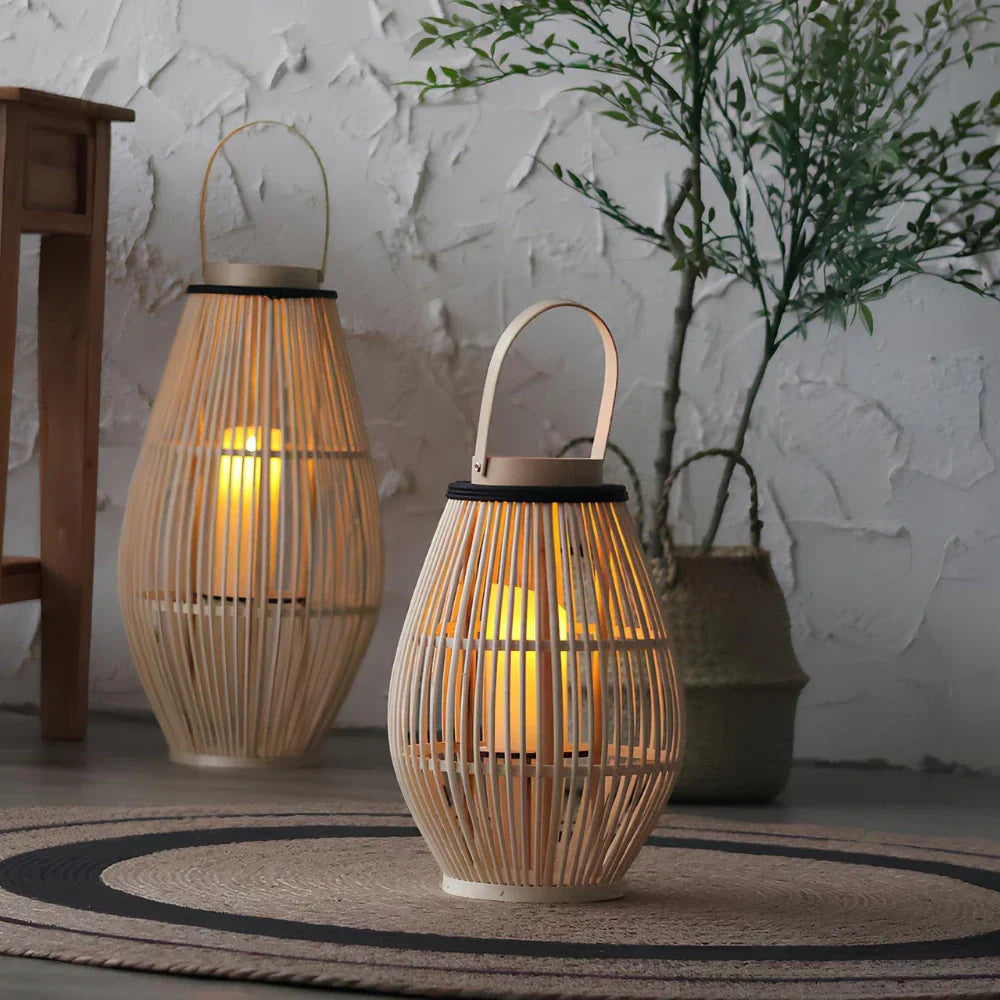 Lumen Woven Bamboo Lantern